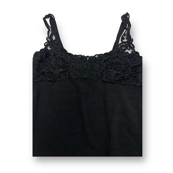 La Fete Black Top Size Large - Picture 2 of 5
